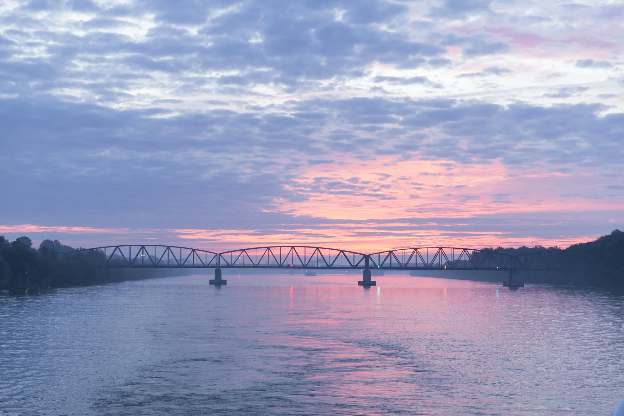 Uniworld — Danube river at dawn