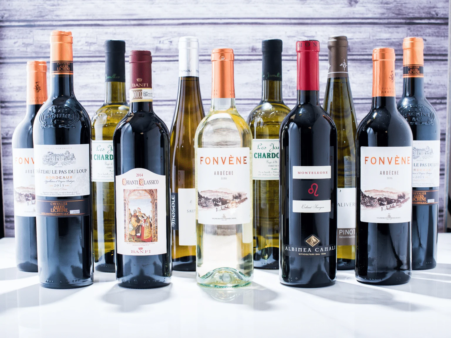 Uniworld — all-included wine selection